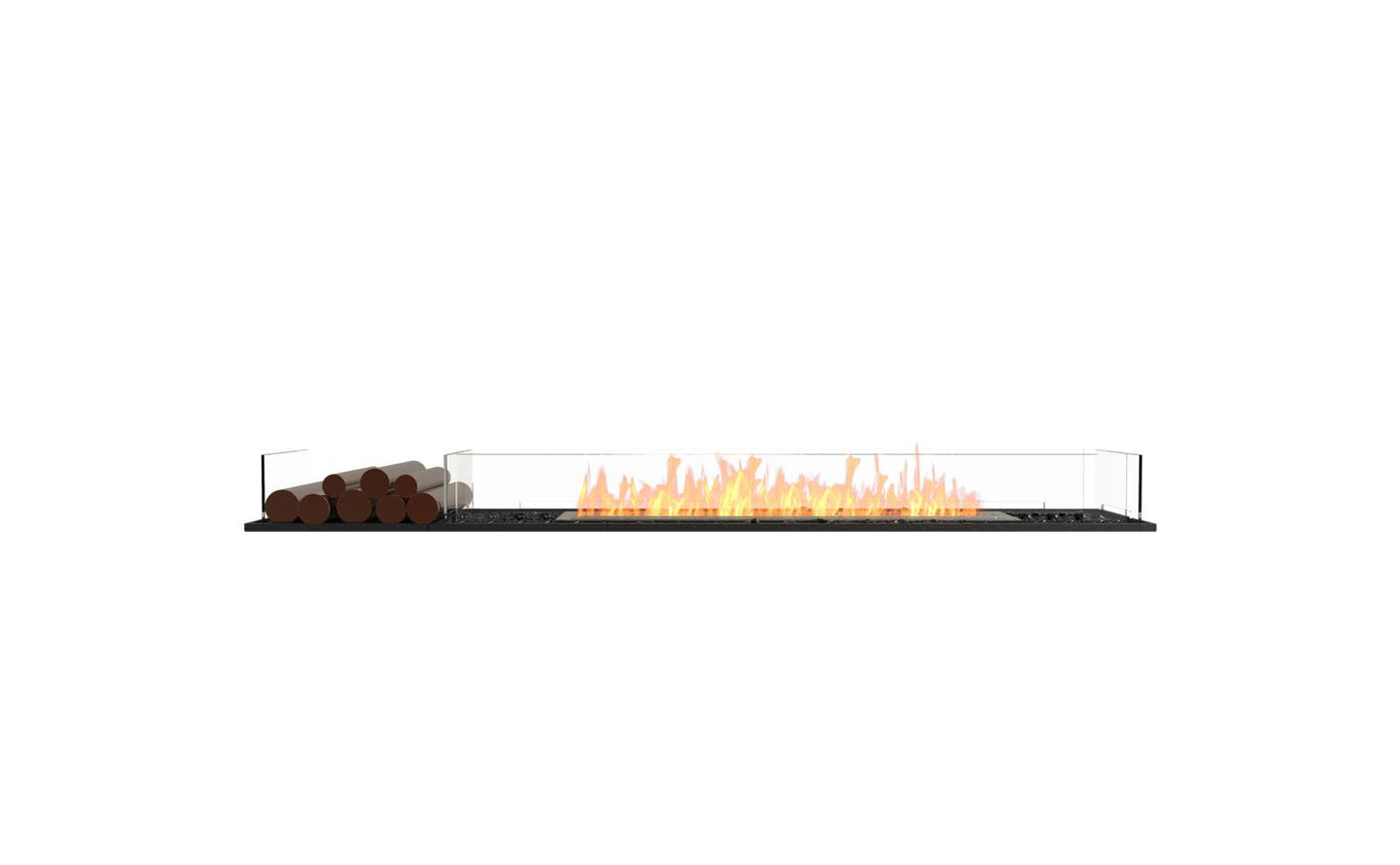 EcoSmart Flex Bioethanol Fireplace 86BN BX1 Bench Black