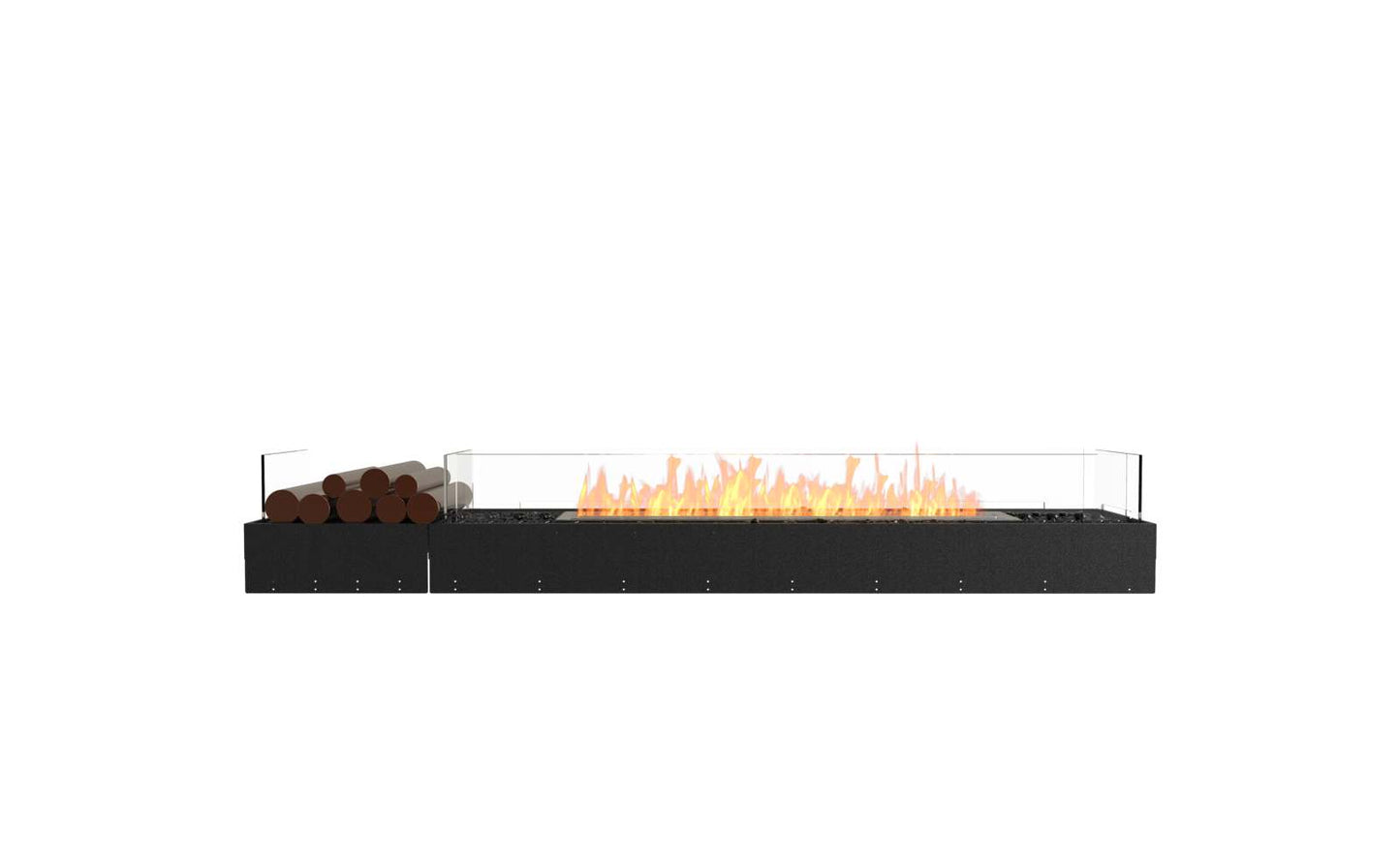 EcoSmart Flex Bioethanol Fireplace 86BN BX1 Bench Black