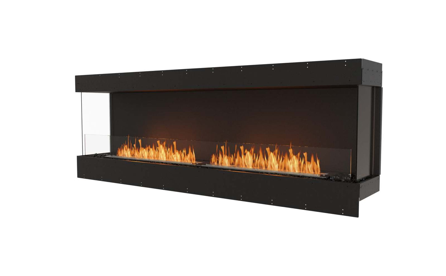 EcoSmart Flex Bioethanol Fireplace 86BY Bay Black
