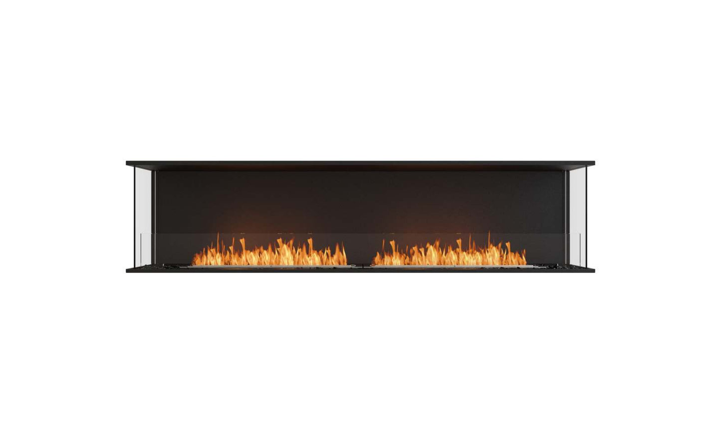 EcoSmart Flex Bioethanol Fireplace 86BY Bay Black
