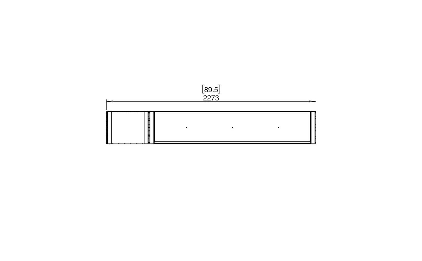 EcoSmart Flex Bioethanol Fireplace 86IL BX1 Island Black