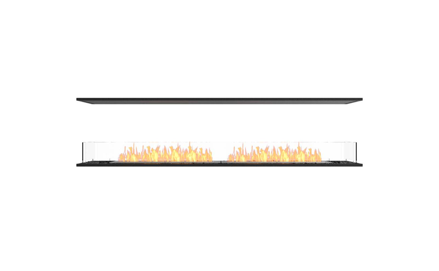EcoSmart Flex Bioethanol Fireplace 86IL Island Black