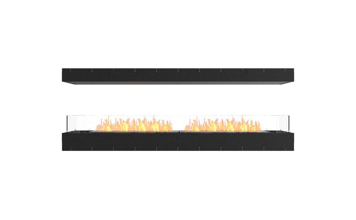 EcoSmart Flex Bioethanol Fireplace 86IL Island Black