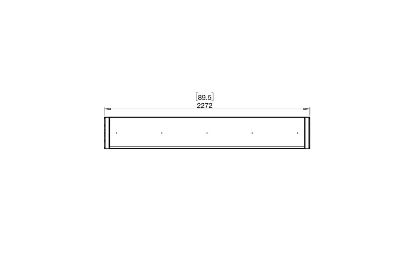 EcoSmart Flex Bioethanol Fireplace 86IL Island Black