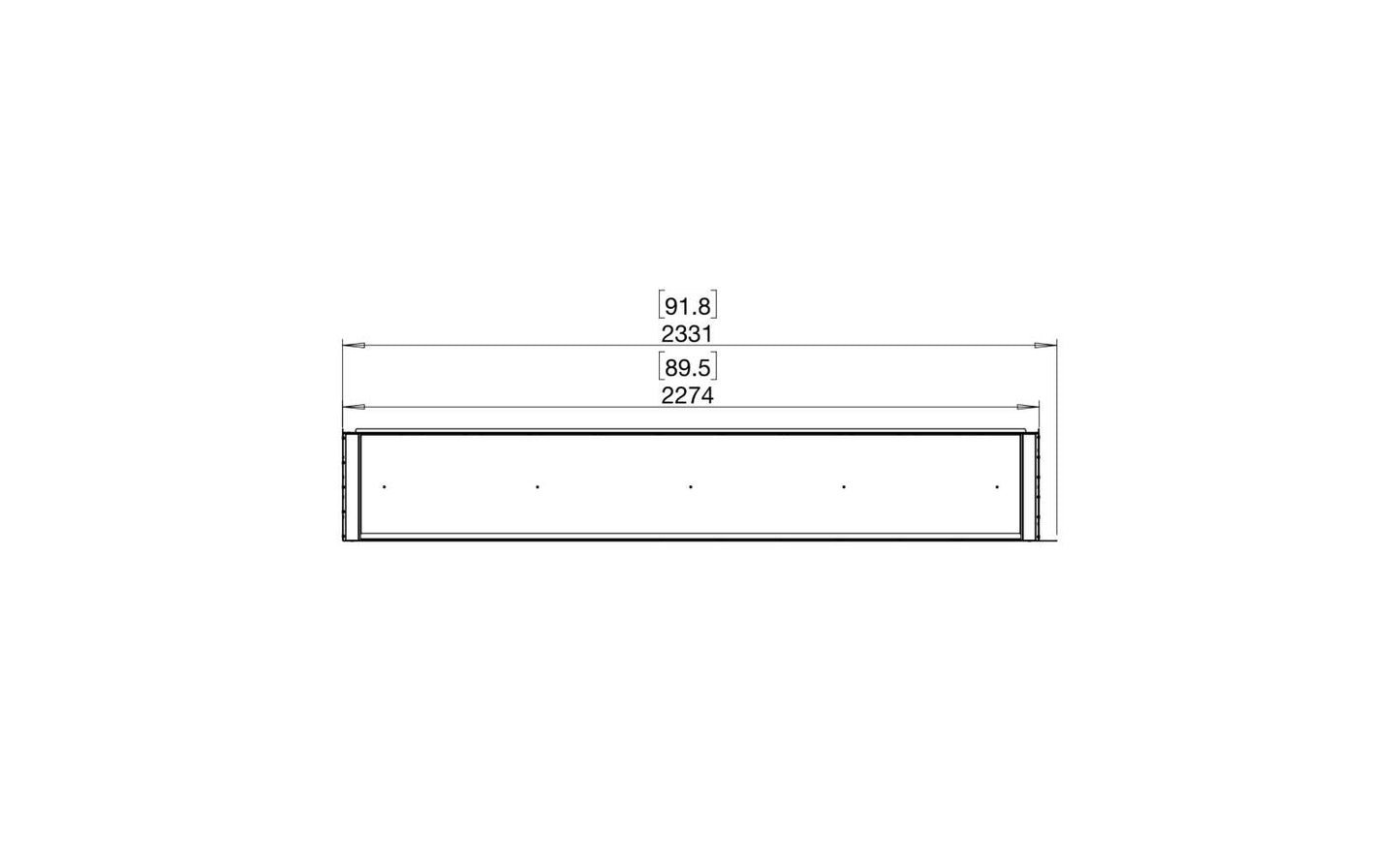 EcoSmart Flex Bioethanol Fireplace 86LC Left Corner Black