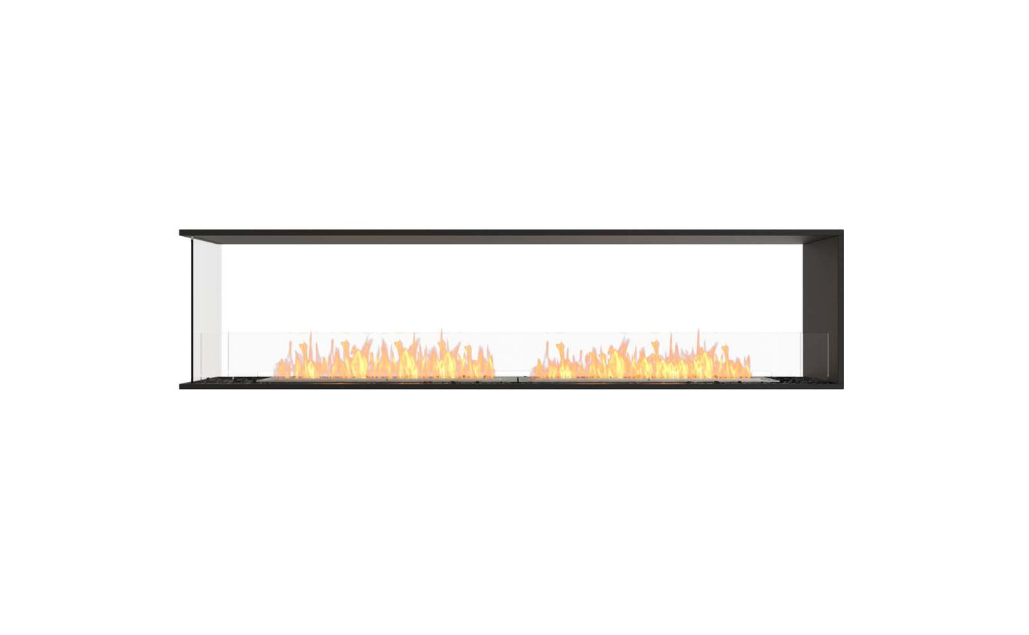 EcoSmart Flex Bioethanol Fireplace 86PN Peninsula Black