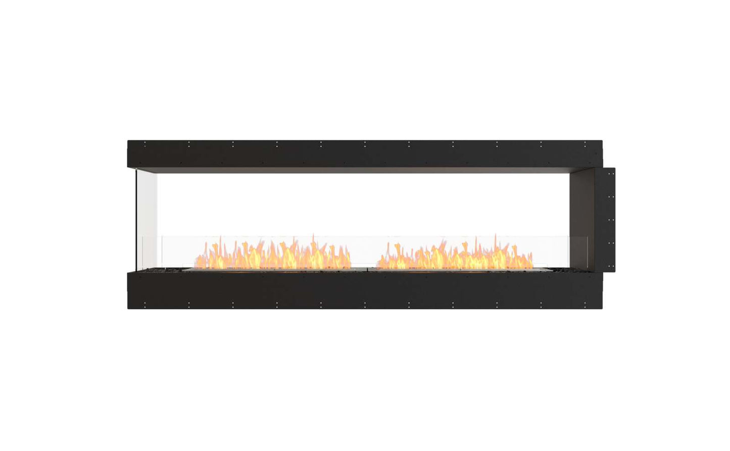 EcoSmart Flex Bioethanol Fireplace 86PN Peninsula Black