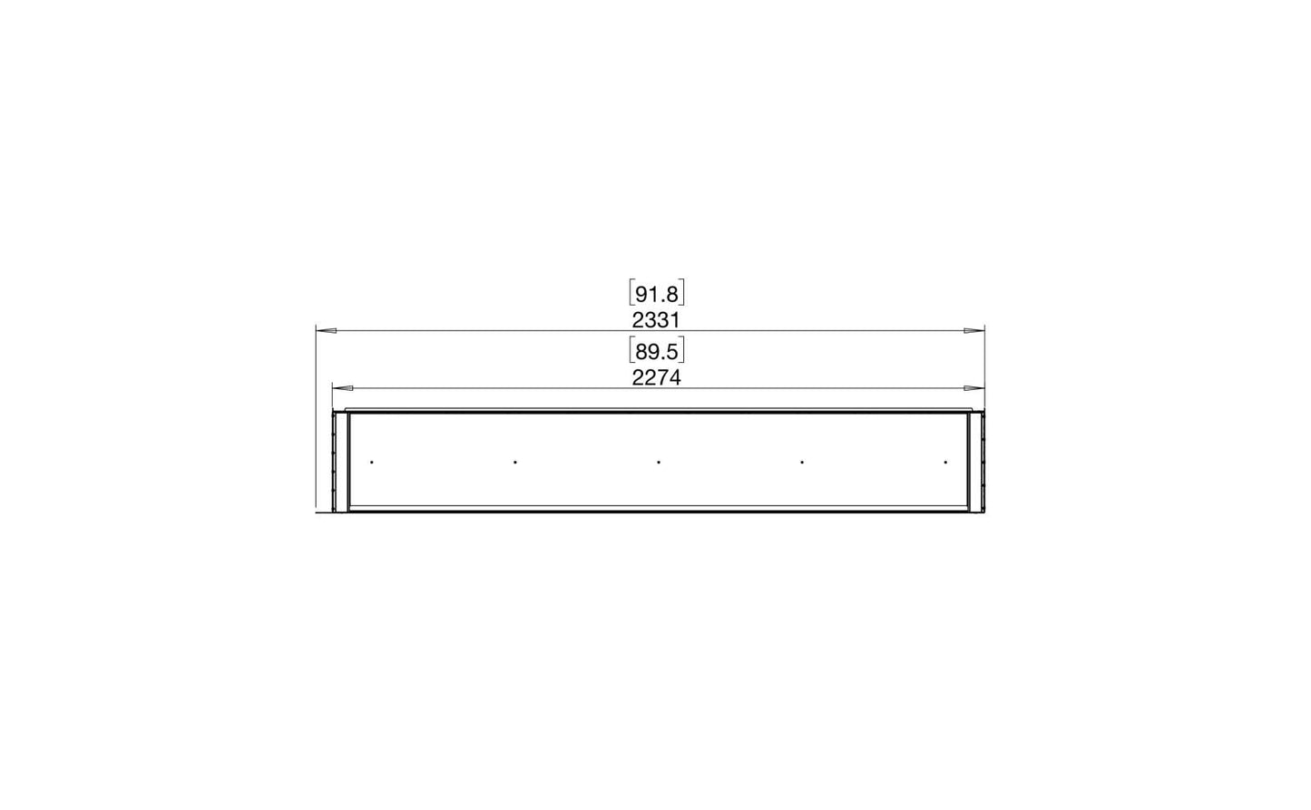 EcoSmart Flex Bioethanol Fireplace 86RC Right Corner Black