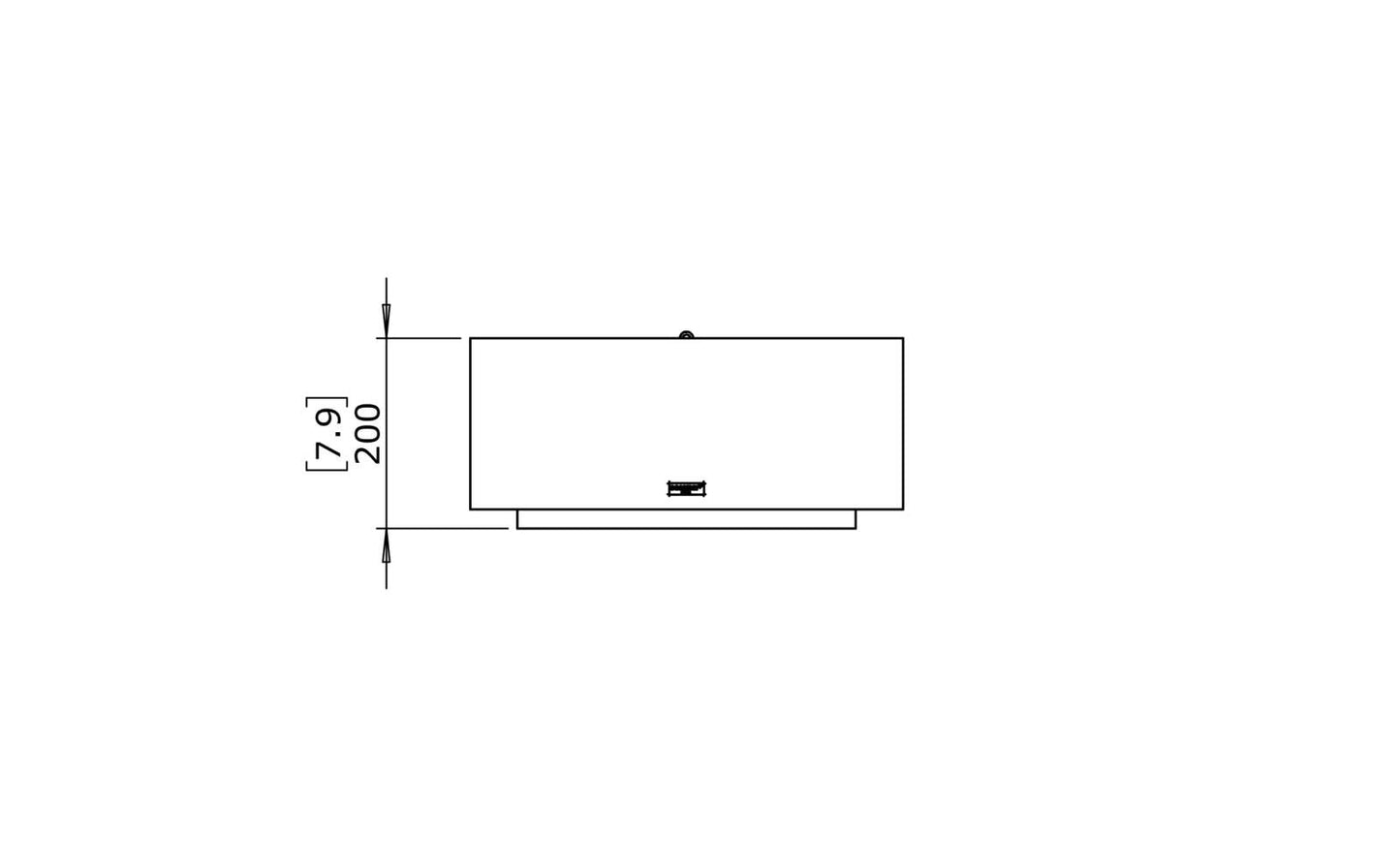 EcoSmart Fire Grate 18 Fireplace Insert Graphite