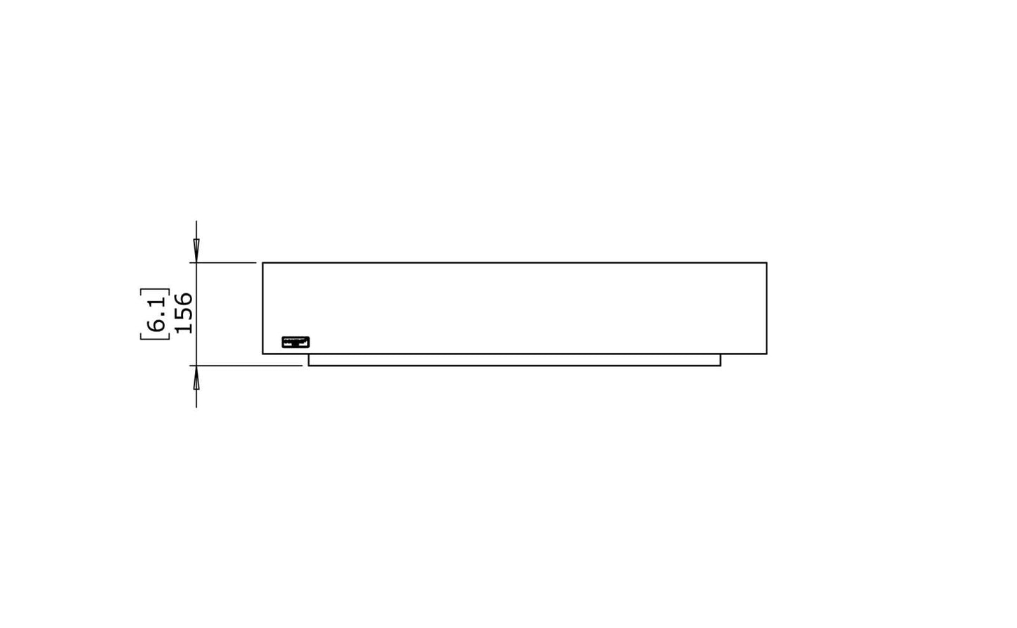 EcoSmart Fire Grate 30 Fireplace Insert Graphite