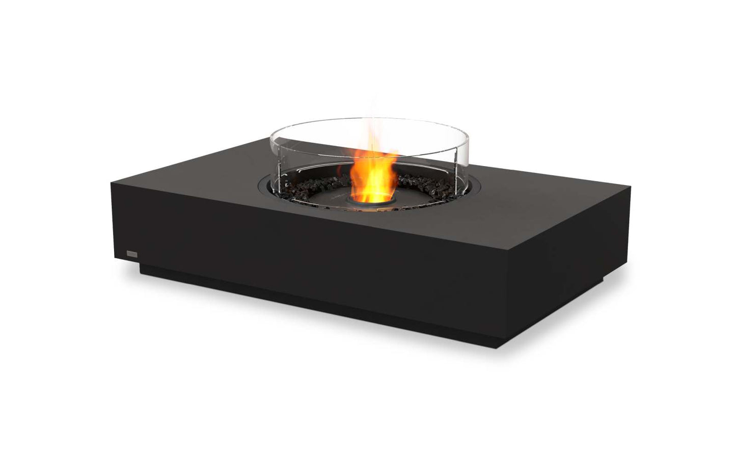 EcoSmart Fire Martini 50 Bioethanol Fire Pit Table Graphite