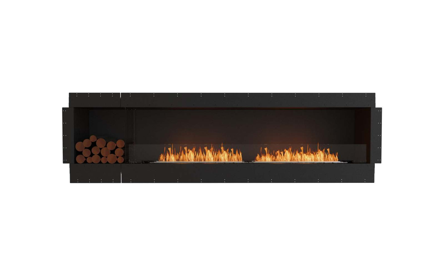 EcoSmart Flex Bioethanol Fireplace 104SS BXL Single Sided Black