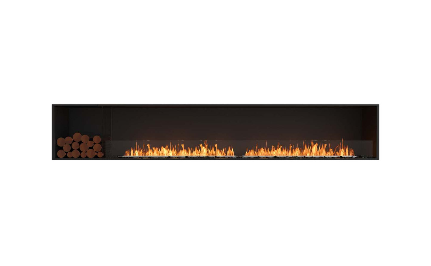 EcoSmart Flex Bioethanol Fireplace 122SS BXL Single Sided Black