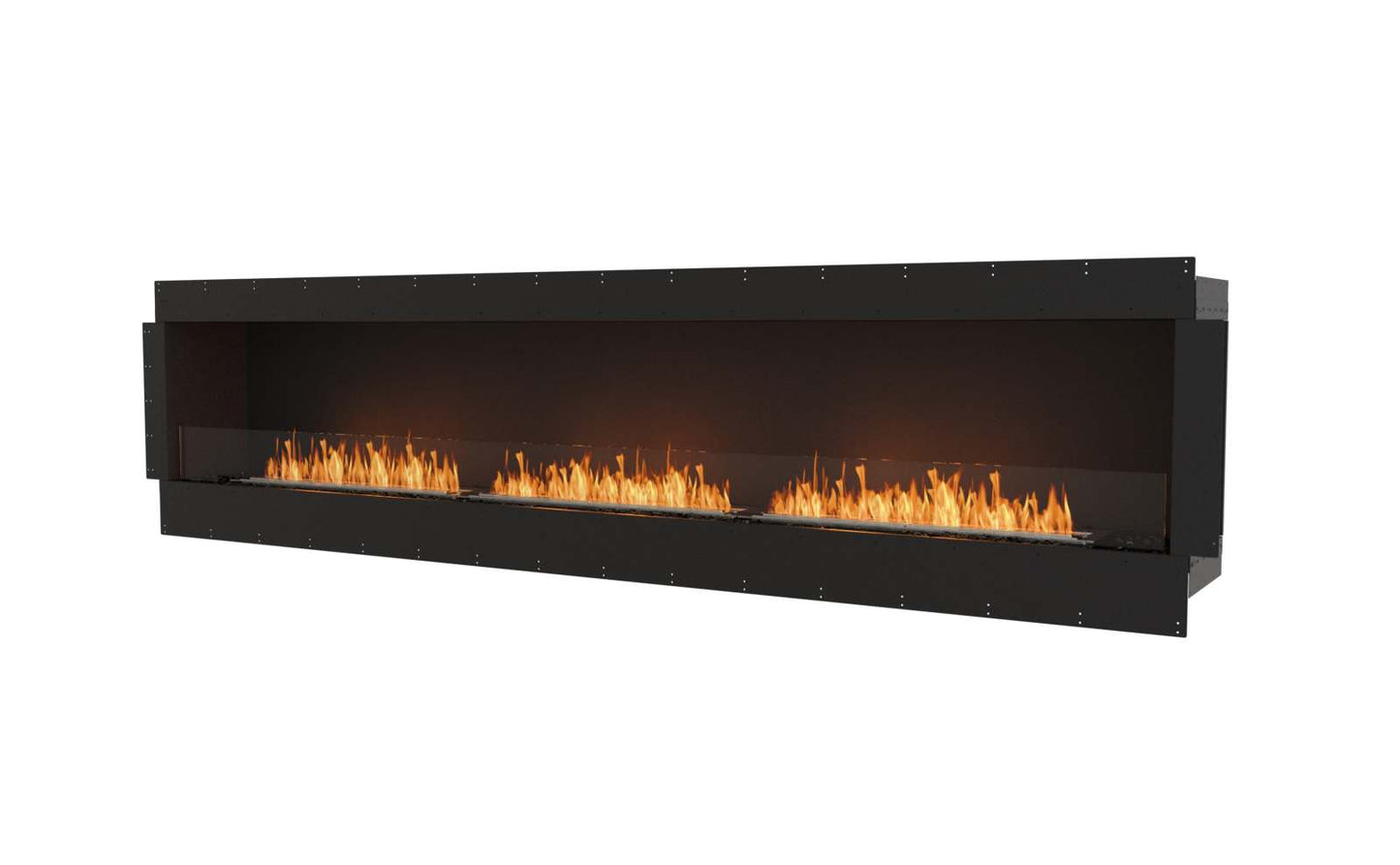 EcoSmart Flex Bioethanol Fireplace 122SS Single Sided Black