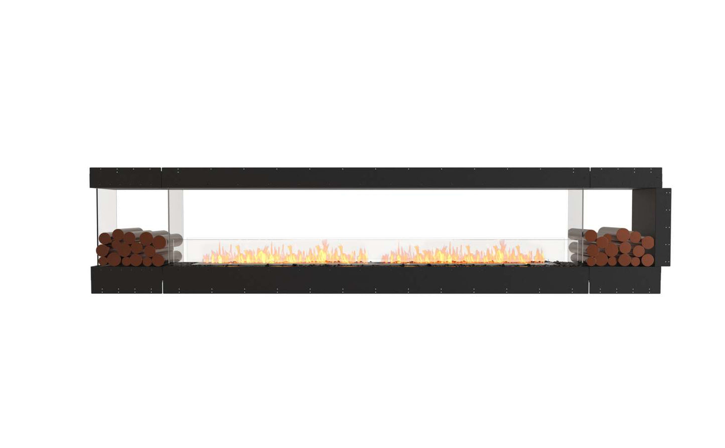 EcoSmart Flex Bioethanol Fireplace 140PN BX2 Peninsula Black