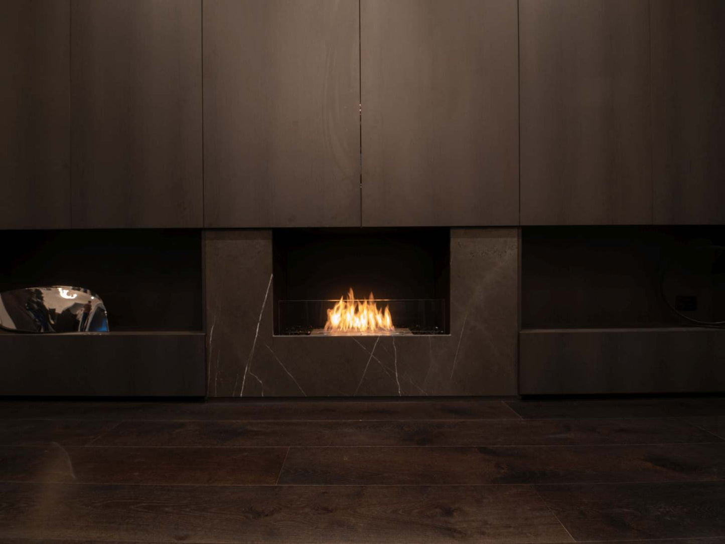 EcoSmart Flex Bioethanol Fireplace 32SS Single Sided Black