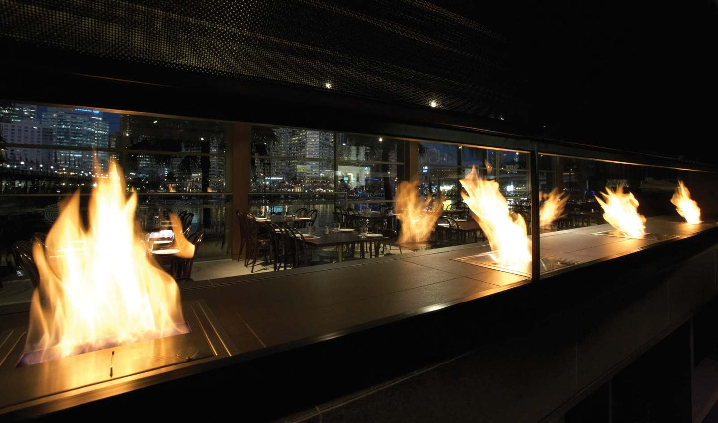 EcoSmart Fire BK5 Ethanol Burner Stainless Steel
