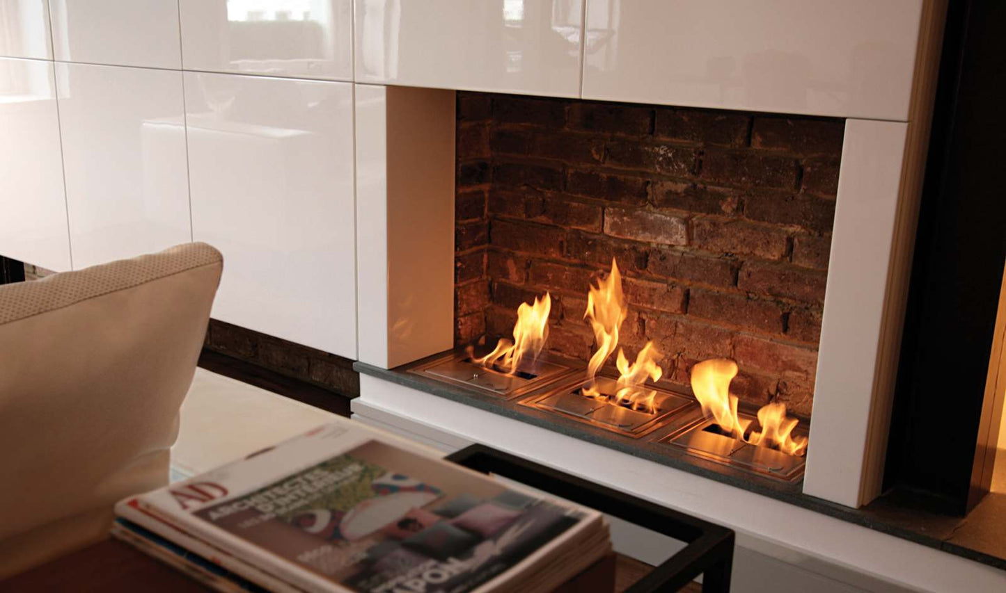 EcoSmart Fire BK5 Ethanol Burner Stainless Steel