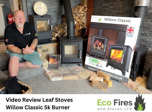 Video Review Leaf Stoves Willow Classic Wood Burning Stove