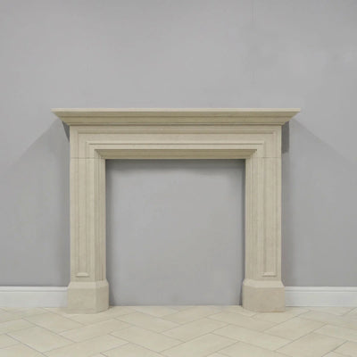 Montelo Beige Limestone Fireplace Surrounds