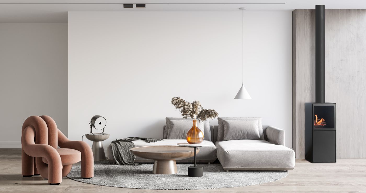 Planika Scandi Freestanding Bioethanol Fire