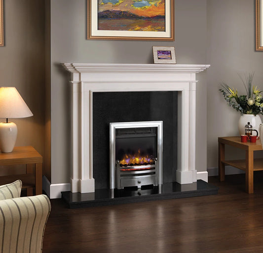 Limestone Fireplace Surround - Blenheim 54" Aegean Limestone