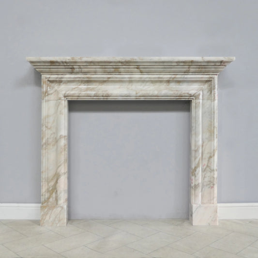 Marble Fireplace Surround - Salisbury Bolection Dolomite Gold - Polished