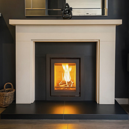Ascot Limestone Fireplace