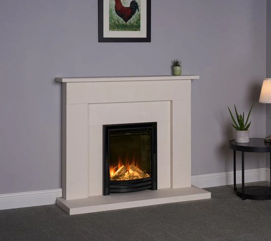 Limestone Fireplace Surround - Beckford Aegean Limestone
