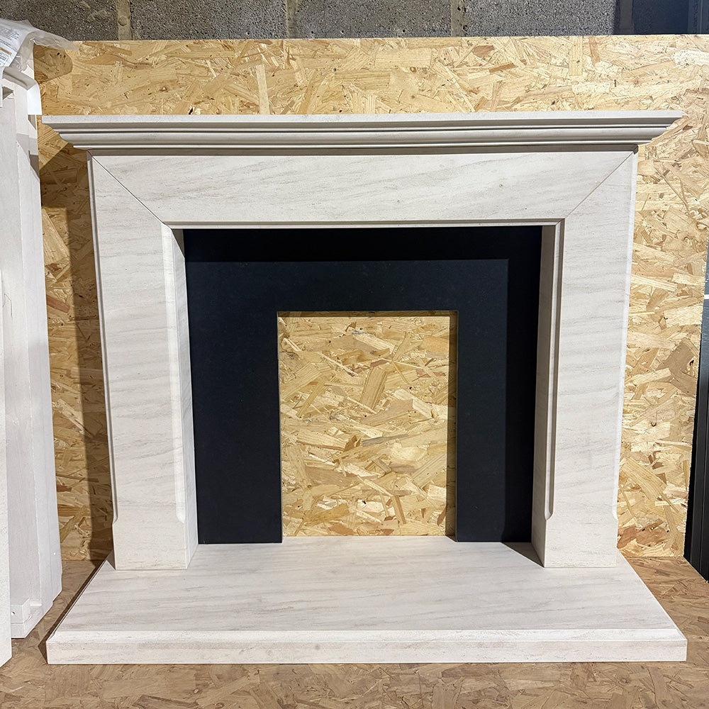 Ex Display - Bespoke Cresswell in portugese limestone with honed granite