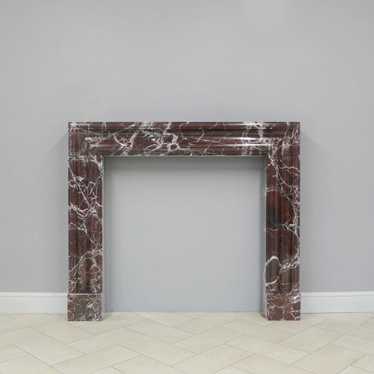 Marble Fireplace Surround - Bolection Rosso Levanto - Polished