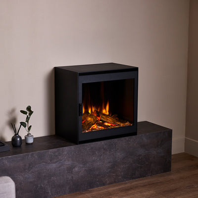 British Fires New Forest Cube Electric Stove
