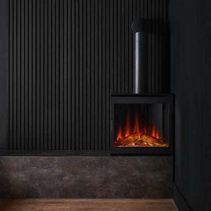 British Fires New Forest Cube Stove