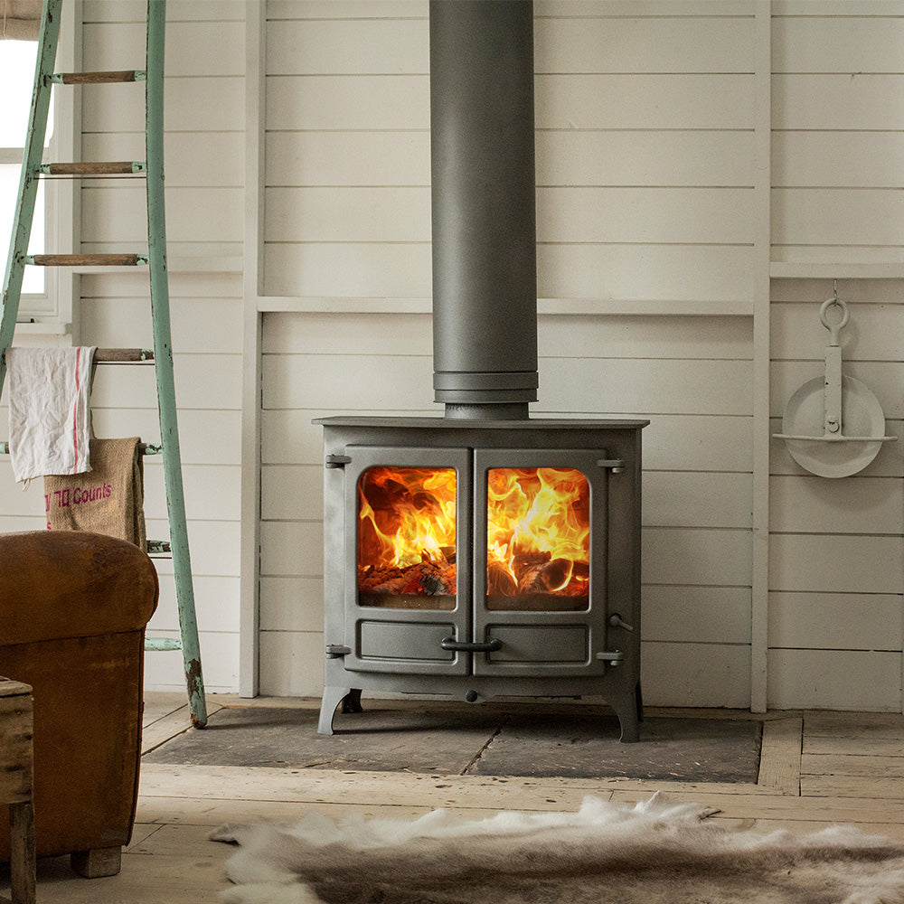 Charnwood Island 3 Blu - Wood Stove