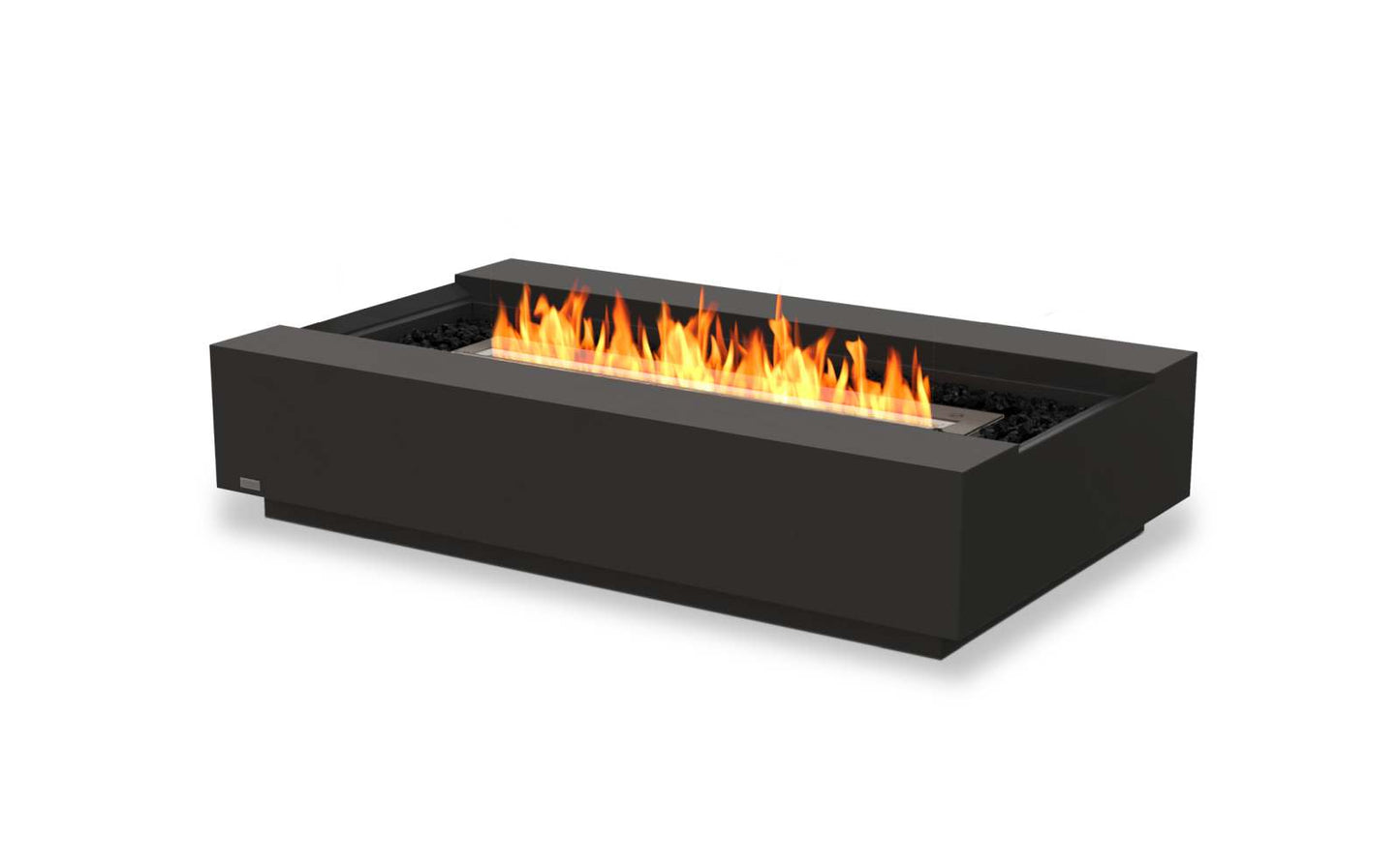 EcoSmart Fire Cosmo 50 Bioethanol Fire Pit Table Graphite