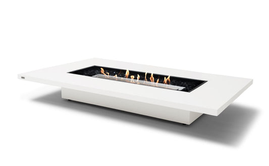 EcoSmart Fire Daiquiri 70 Bioethanol Fire Pit Table Bone