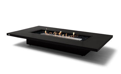 EcoSmart Fire Daiquiri 70 Bioethanol Fire Pit Table Graphite