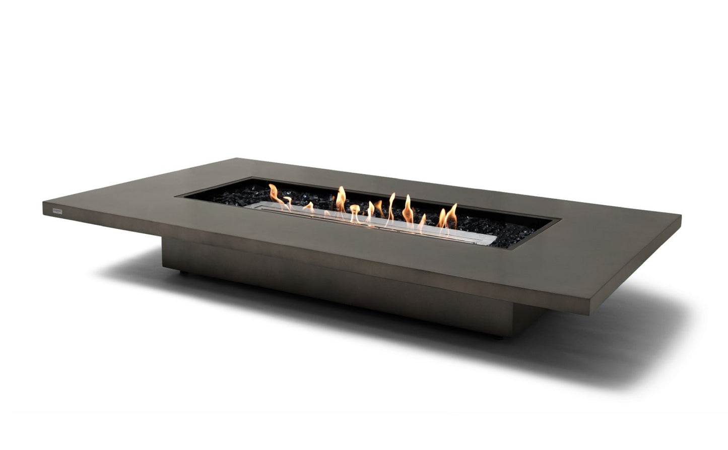 EcoSmart Fire Daiquiri 70 Bioethanol Fire Pit Table Natural