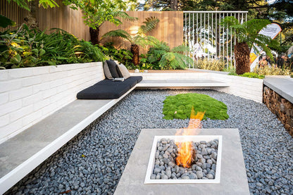 EcoSmart Fire AB8 Bioethanol Burner Stainless Steel