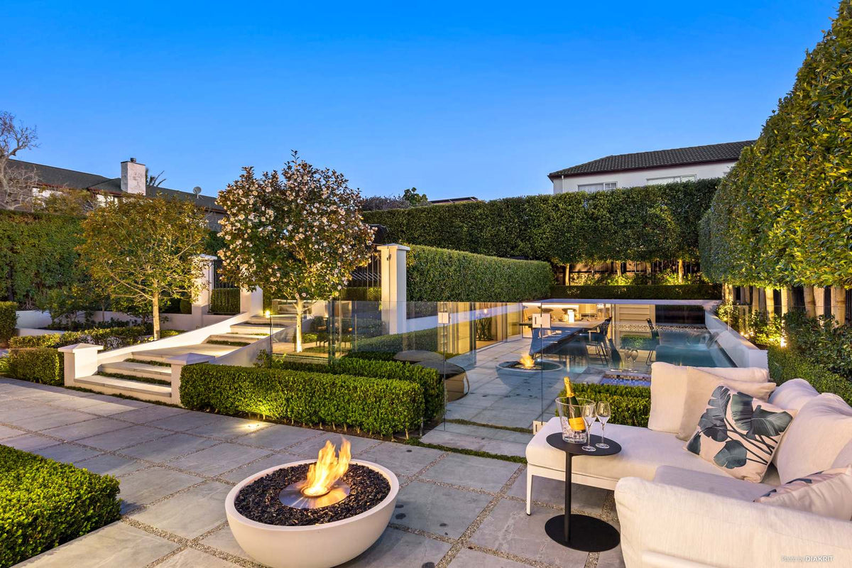 EcoSmart Fire Mix 850 Bioethanol Fire Pit Bowl Bone