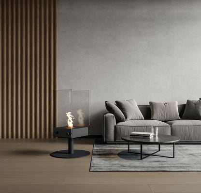 EcoSmart Fire Bioethanol Free Standing Orbit Black