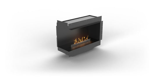 Planika Forma Bioethanol Fireplace - Forma 1000 Left Corner with FLA 4 plus 790