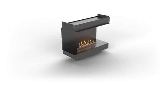 Planika Forma Bioethanol Fireplace - Forma 1000 Three Sided with FLA 4 790