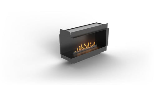 Planika Forma Bioethanol Fireplace - Forma 1200 Left Corner with FLA 4 plus 990