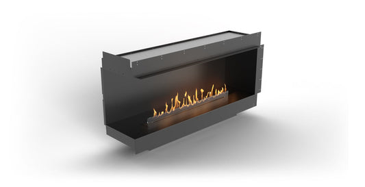 Planika Forma Bioethanol Fireplace - Forma 1500 Left Corner with FLA 4 plus 1190