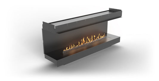 Planika Forma Bioethanol Fireplace - Forma 1800 Three Sided with FLA 4 1490