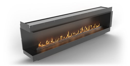Planika Forma Bioethanol Fireplace - Forma 2700 Left Corner with FLA 4 2490