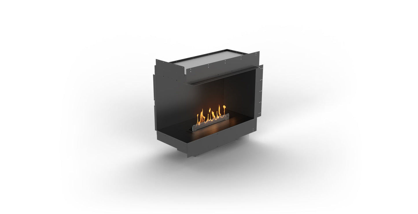 Planika Forma Bioethanol Fireplace - Forma 800 Right Corner with FLA 4 590