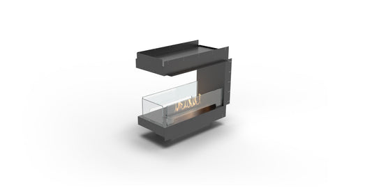 Planika Forma Bioethanol Fireplace - Forma 800 Single Sided with FLA 4 590