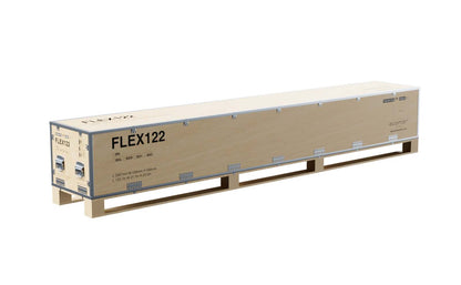 EcoSmart Flex Bioethanol Fireplace 122BN Bench Black